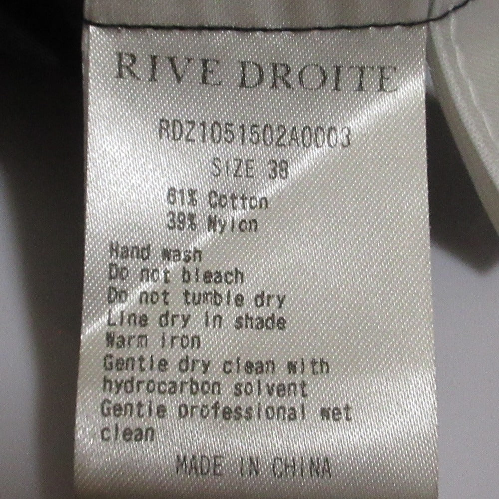 RIVE DROITE ドローストリング カーブ パンツ