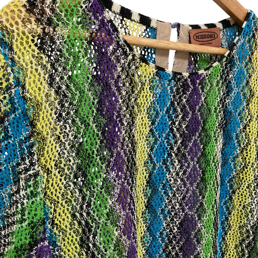 Missoni メッシュニットショートスリーブカットソー
