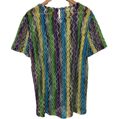 Missoni メッシュニットショートスリーブカットソー