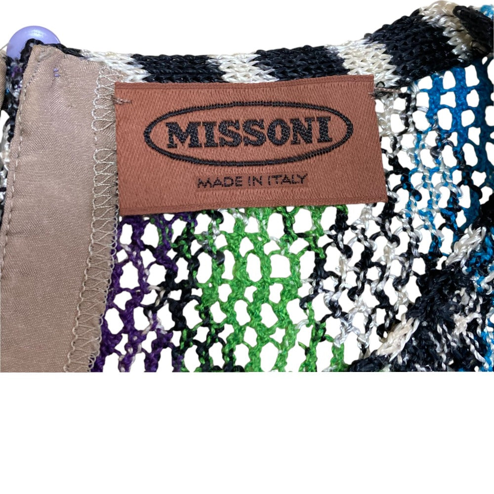 Missoni メッシュニットショートスリーブカットソー