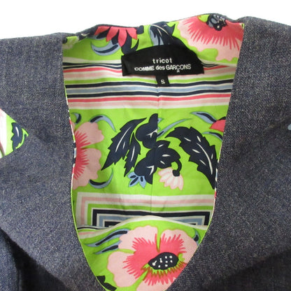 tricot COMME des GARCONS ウールリネン スリーブレスブラウス