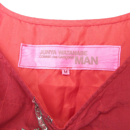 JUNYA WATANABE MAN フラワー刺繍コットンチュニック