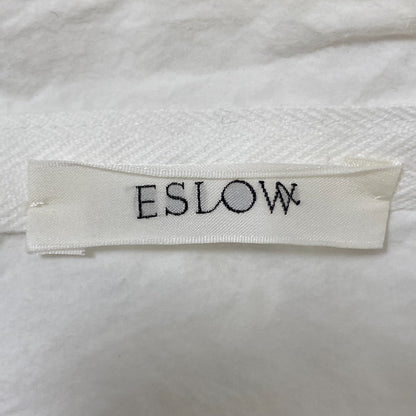 ESLOW ドローストリング シャツ