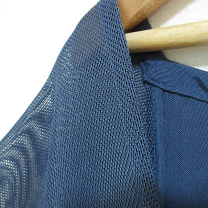ISSEY MIYAKE メッシュショルダーショートスリーブスクエアネックカットソー