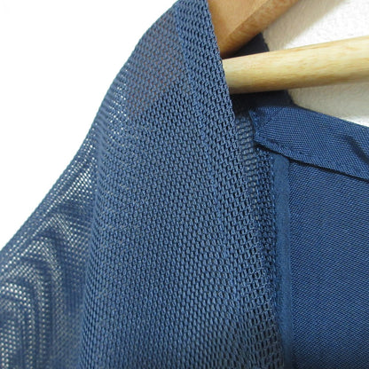 ISSEY MIYAKE メッシュショルダーショートスリーブスクエアネックカットソー