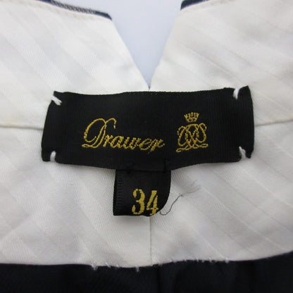 Drawer ウール リネン ワイド パンツ