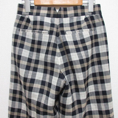Drawer ウール リネン ワイド パンツ