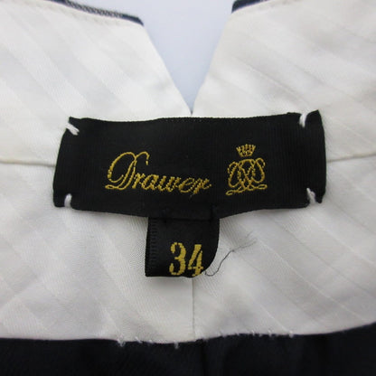 Drawer ウール リネン ワイド パンツ