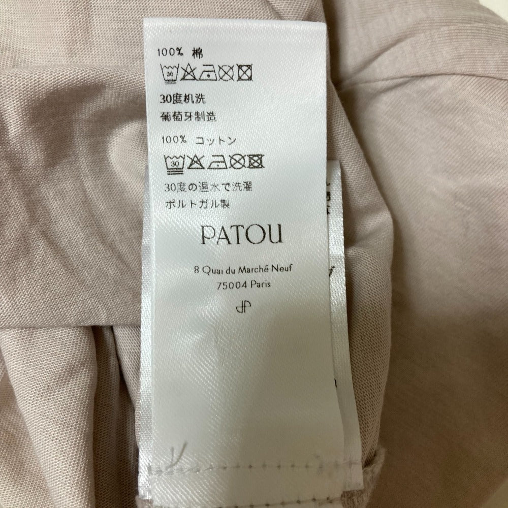 パトゥ ロゴ コットンTシャツ
