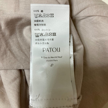 パトゥ ロゴ コットンTシャツ