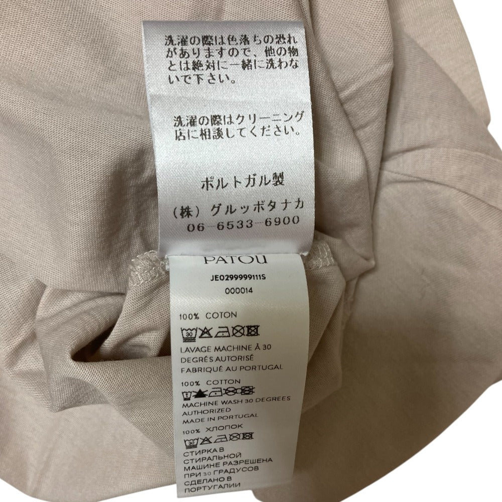 パトゥ ロゴ コットンTシャツ
