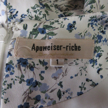 Apuweiser-riche ウォッシャブル フラワー マーメイド ドレス