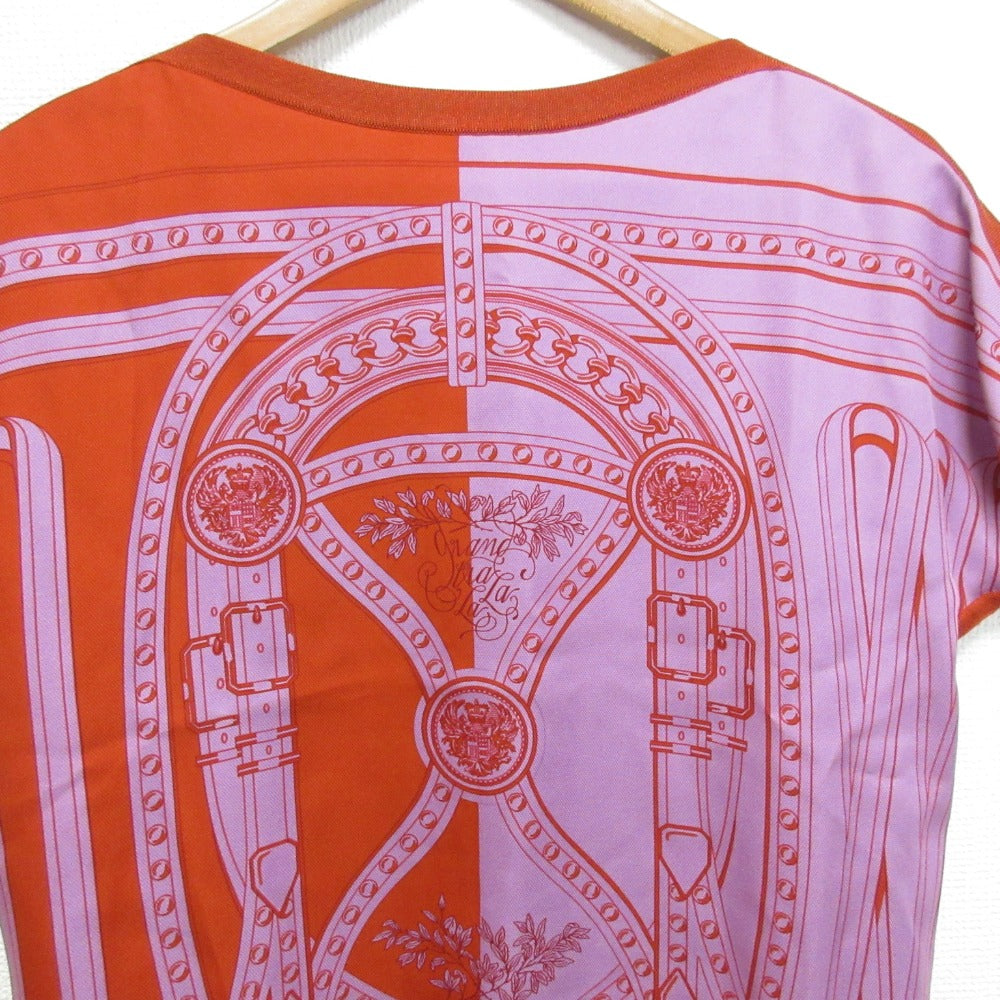 エルメス GRAND TRALALA シルクカットソー36