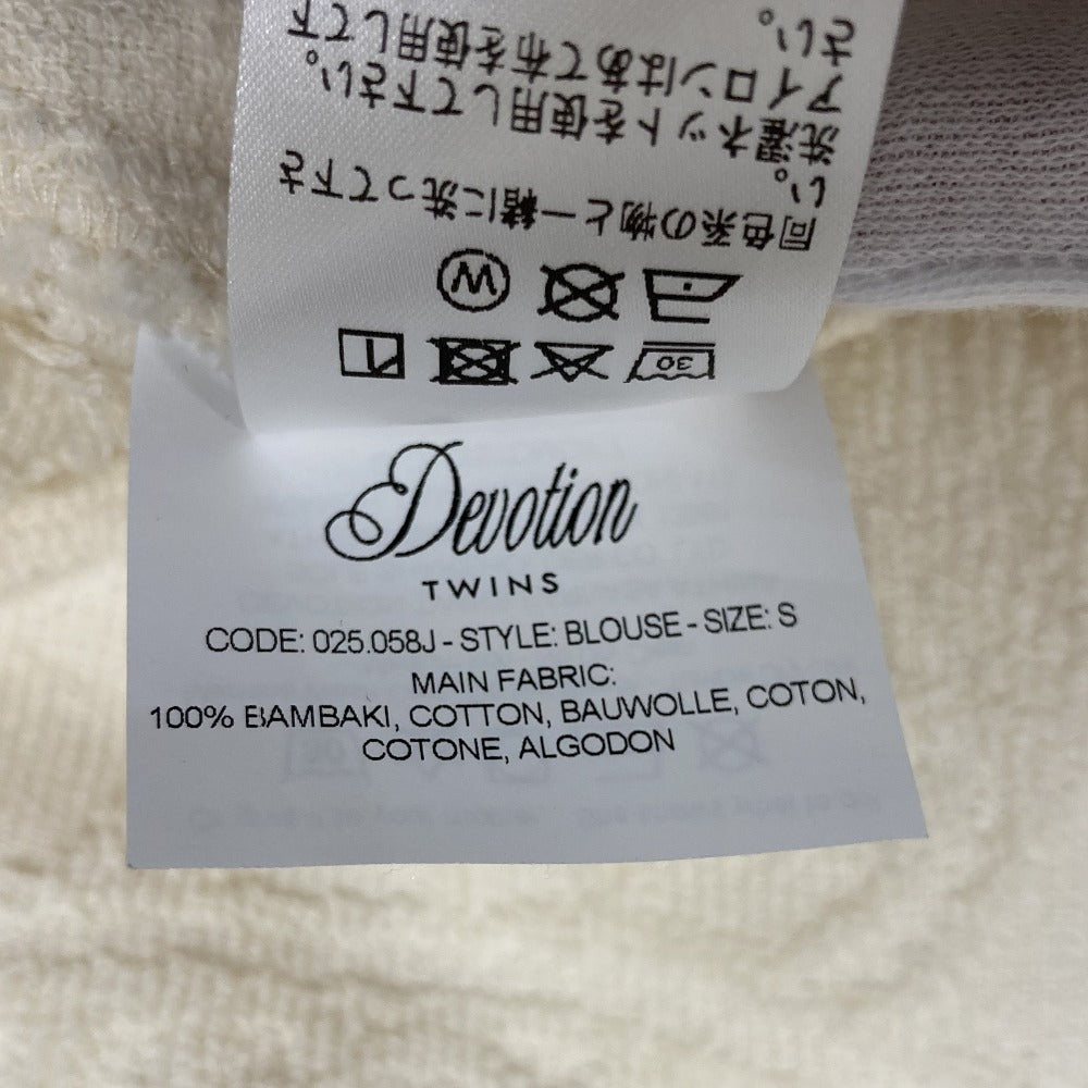デボーションツインズ パイルジャガード ノースリーブブラウス