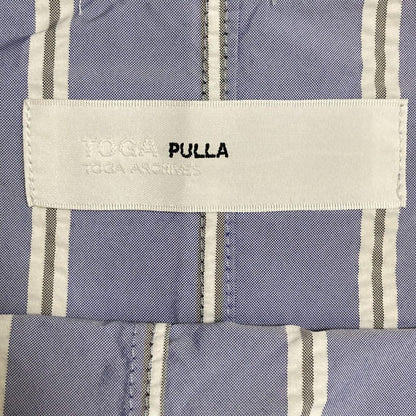 TOGA PULLA Memory taffeta ストライプブラウス