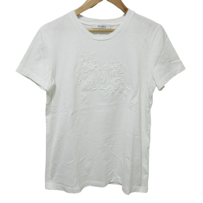 マックスマーラ SACHA EMBROIDERED コットン Tシャツ