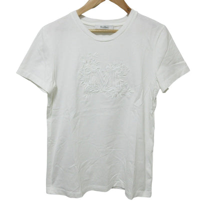 マックスマーラ SACHA EMBROIDERED コットン Tシャツ