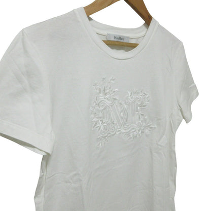 マックスマーラ SACHA EMBROIDERED コットン Tシャツ