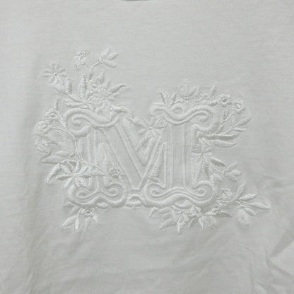 マックスマーラ SACHA EMBROIDERED コットン Tシャツ