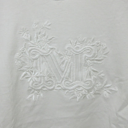 マックスマーラ SACHA EMBROIDERED コットン Tシャツ