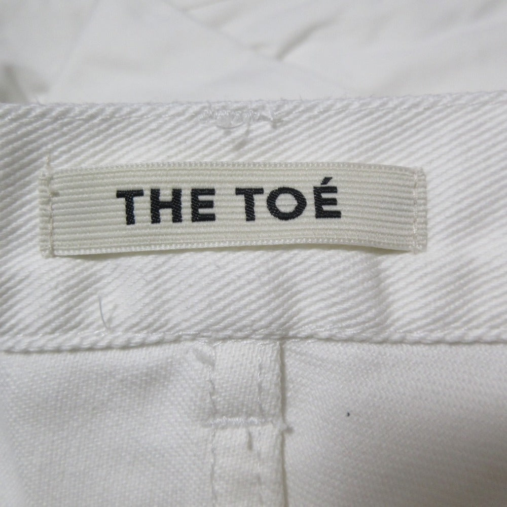 THE TOE LEXINGTON ダブル ベルト デニム ワイド パンツ