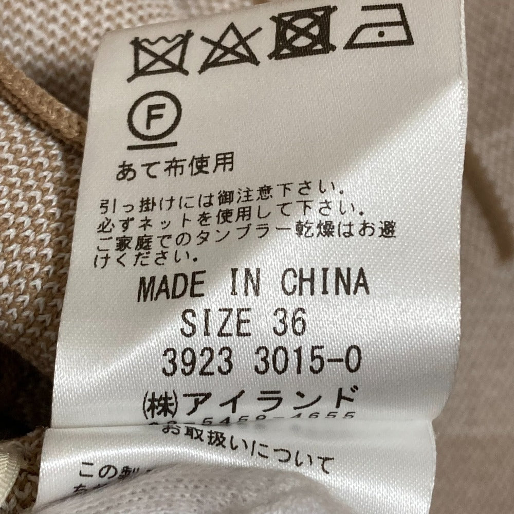 Diagram GRACE CONTINENTAL チェック ニット ドレス