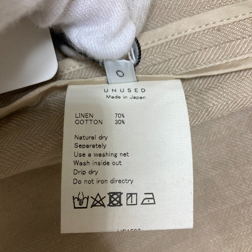 UNUSED リネン コットン ジャケット