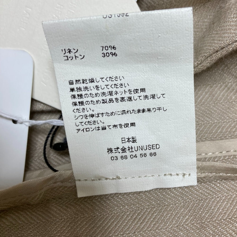UNUSED リネン コットン ジャケット