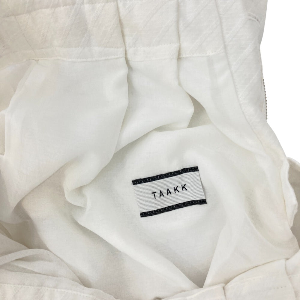 TAAKK カットジャガードカーゴパンツ