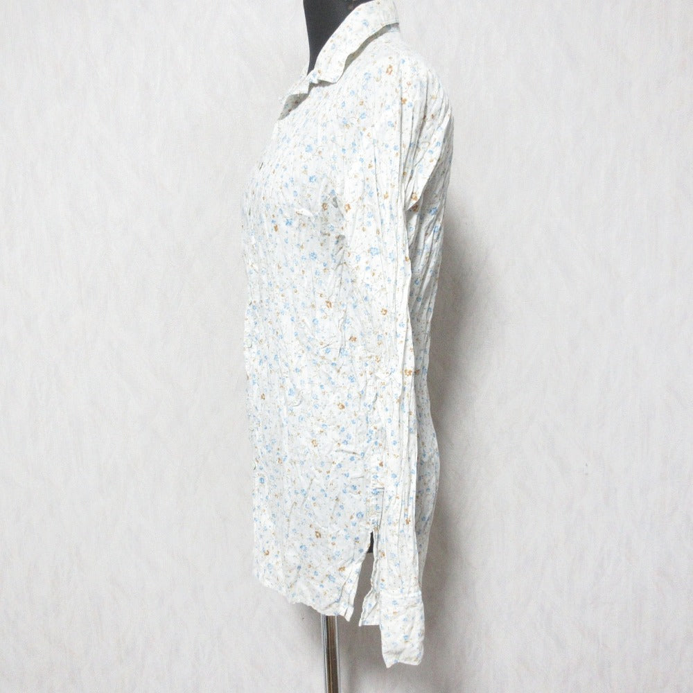 45R フラワー プリント 長袖 シャツ