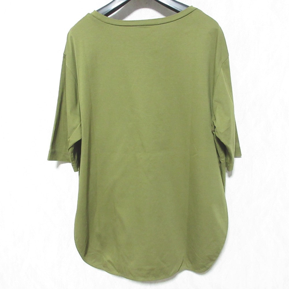 BASILE28ロゴプリントコットンTシャツ