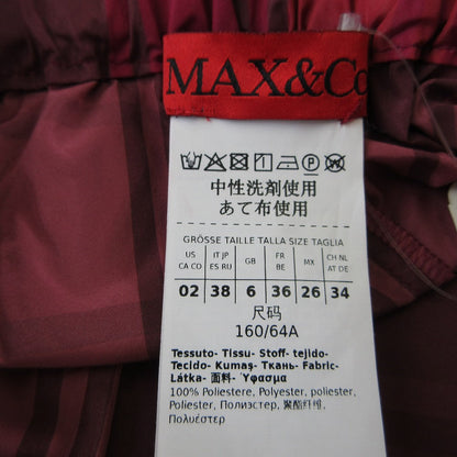 Max&Co. MATRIGNA チェック ロング スカート