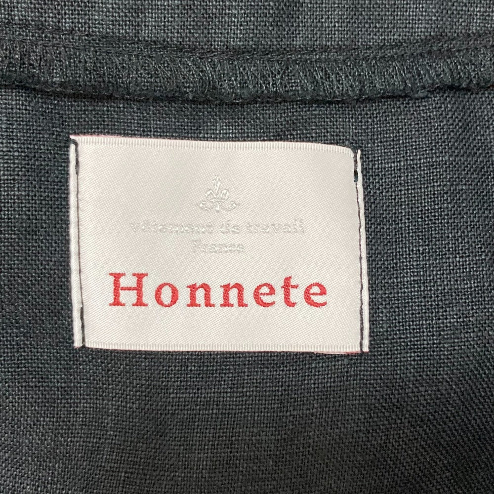 Honnete リネン 100% ドレス