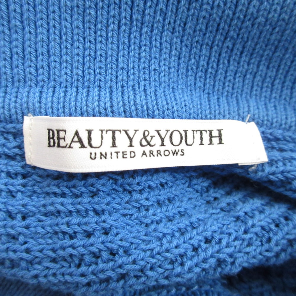 BEAUTY&YOUTH UNITED ARROWS ニット半袖ポロシャツ