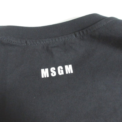 MSGM ショルダーリボン ノースリーブ コットン ワンピース