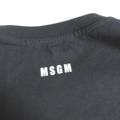 MSGM ショルダーリボン ノースリーブ コットン ワンピース