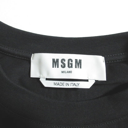 MSGM ショルダーリボン ノースリーブ コットン ワンピース