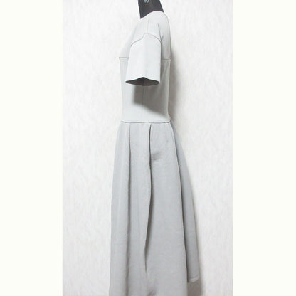 LE CIEL BLEU ニット V ドレス