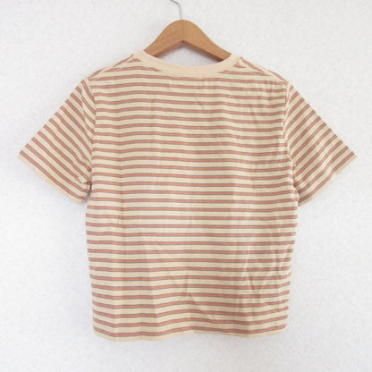 Lily Brown Lily BearボーダーコットンTシャツ