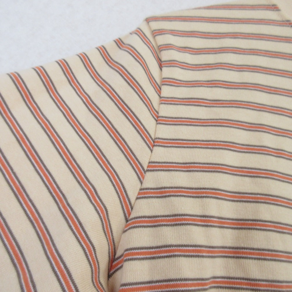 Lily Brown Lily BearボーダーコットンTシャツ
