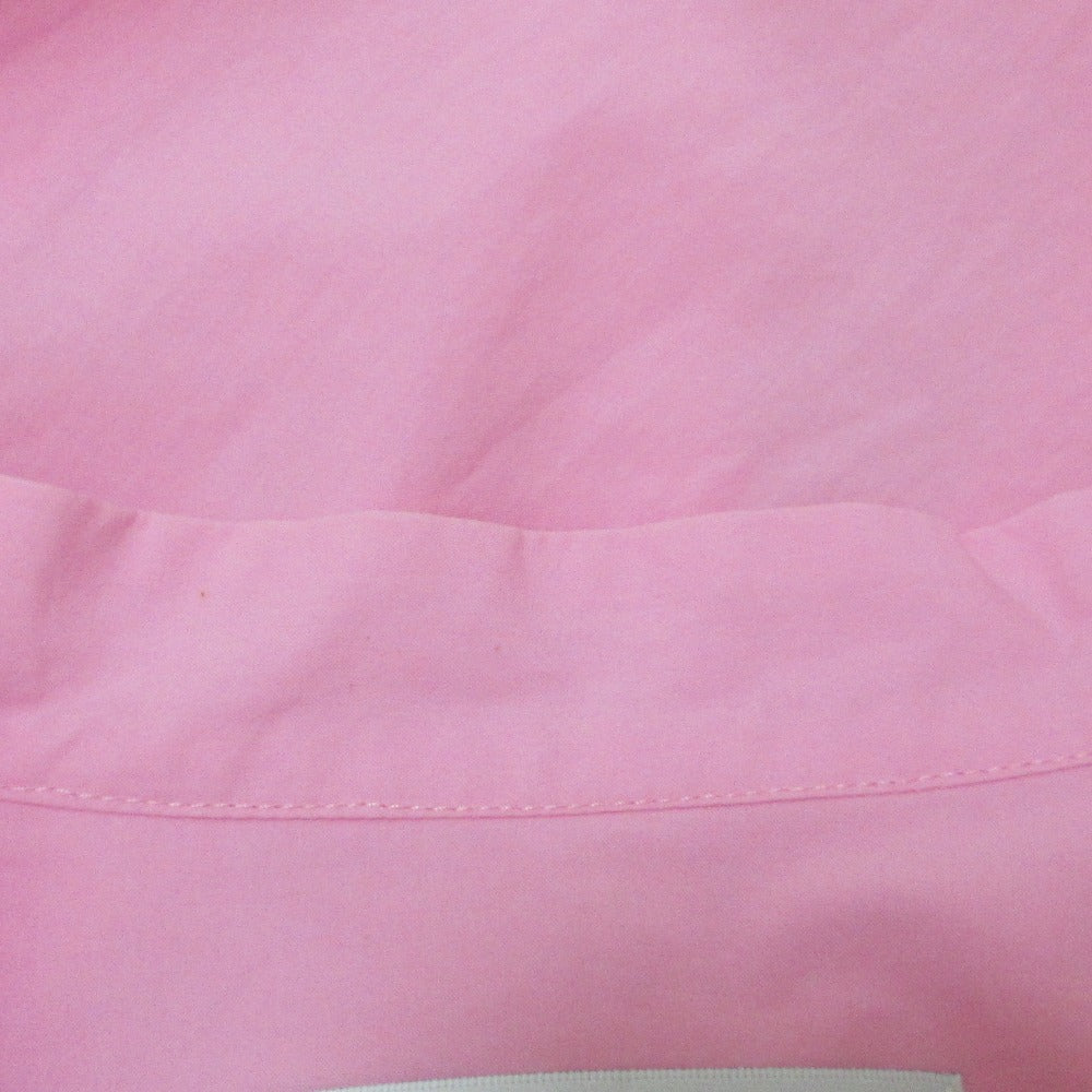 MSGM フリル 長袖 スタンドカラー シャツ ドレス