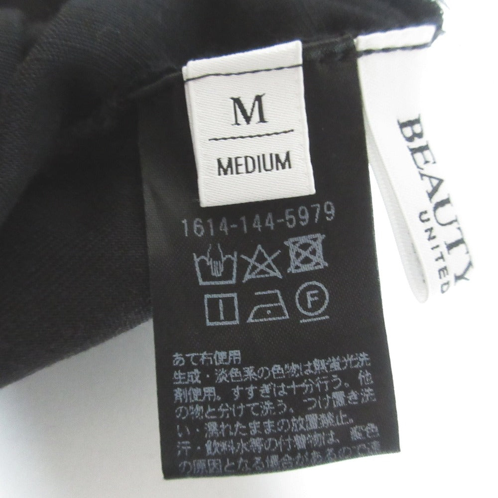 ビューティー&ユース ユナイテッドアローズ ツータックバックゴムテーパードパンツ