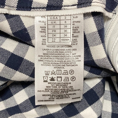ブルックスブラザーズ チェッククロップドパンツ