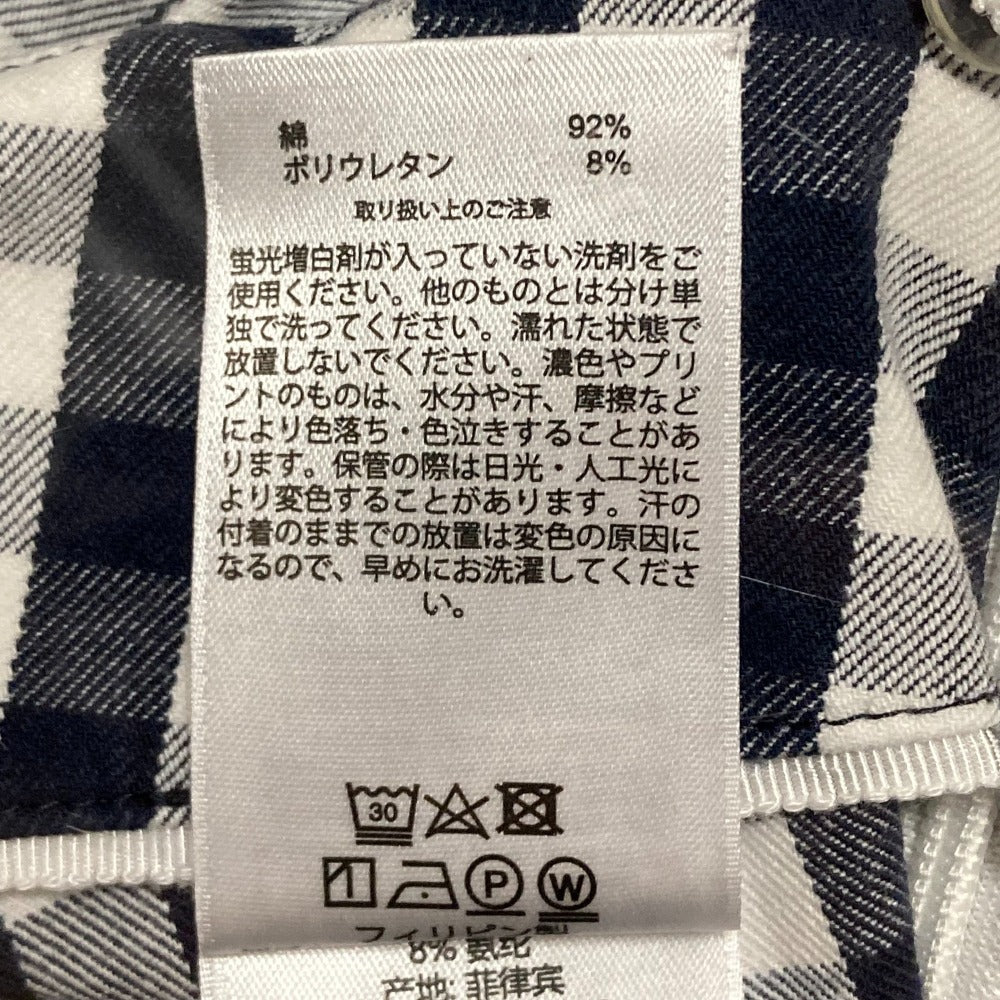 ブルックスブラザーズ チェッククロップドパンツ