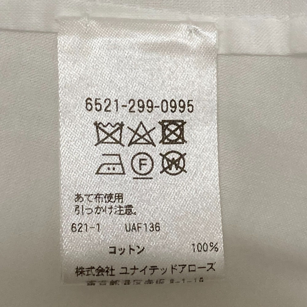ドゥロワー コットンフリルノースリーブブラウス