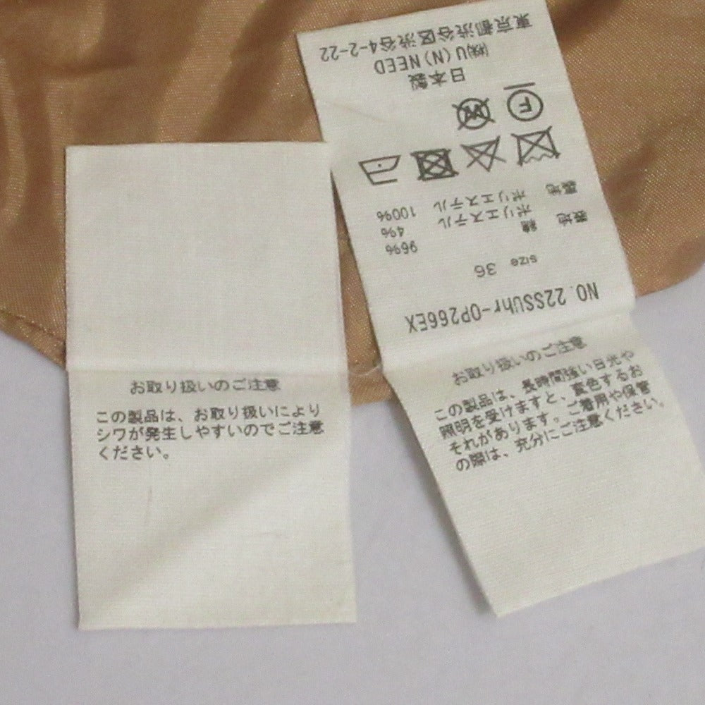 ウーア チェック ドレス