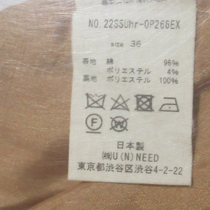 ウーア チェック ドレス