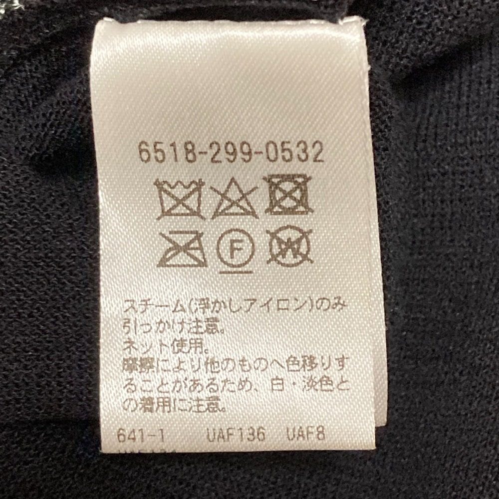 ドゥロワー チェックニットトップス