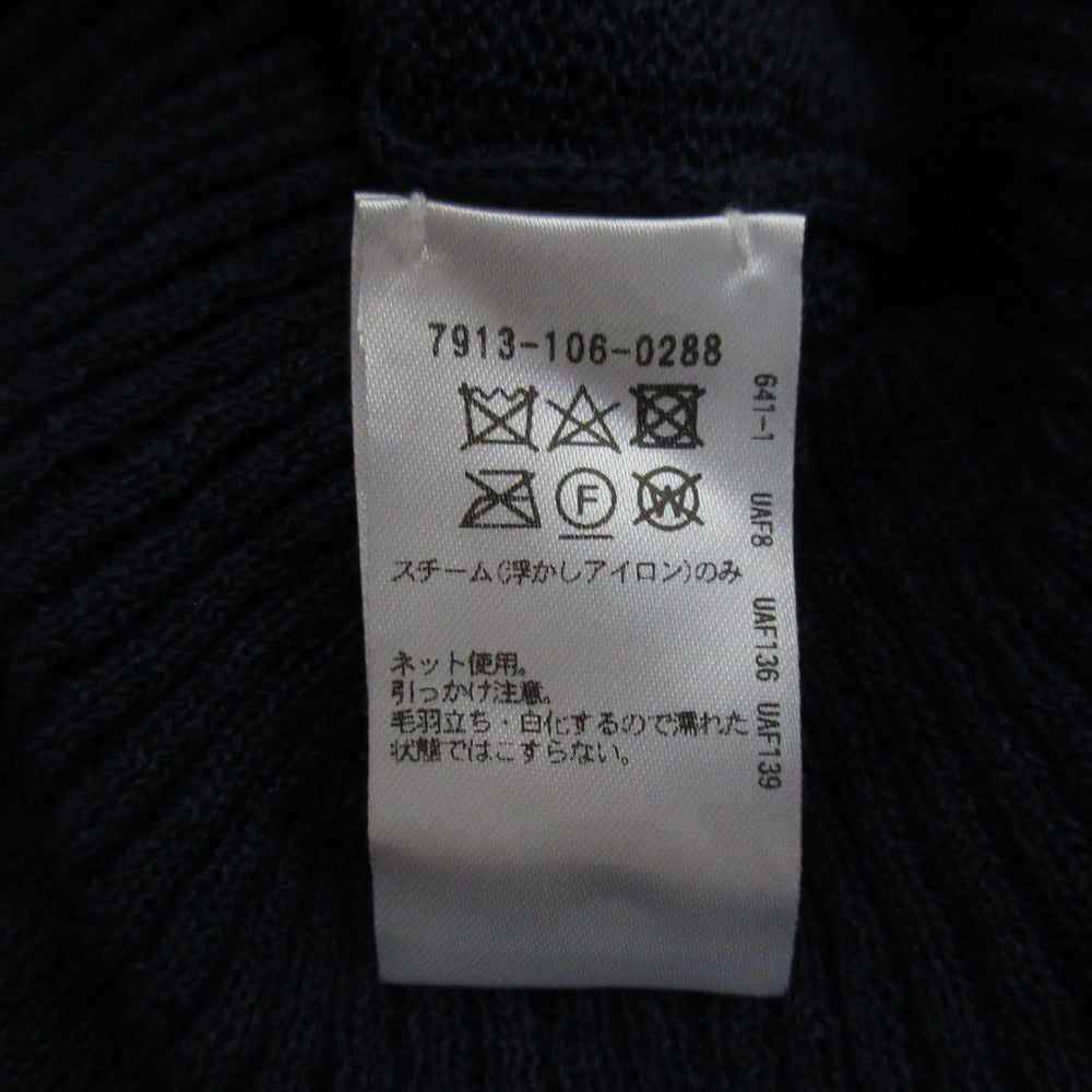 BLAMINK リネン ナイロン ニット トップ