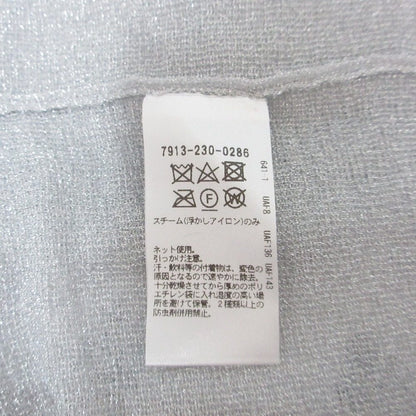 BLAMINK ラメ 18G リブ 長袖 ニット